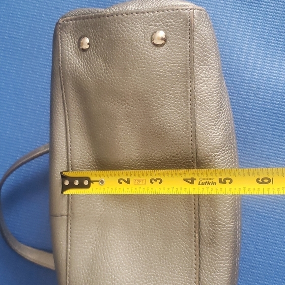 COACH Carryall Penelope F16531 Silver Leather Tote - Picture 16 of 16